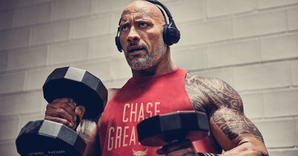 Dwayne Johnson - Photo from shape.com